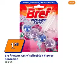 Action Bref Power Activ' toiletblok Flower Sensation aanbieding