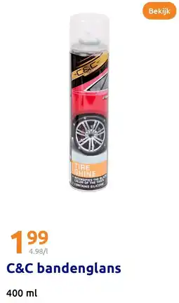 Action C&C bandenglans aanbieding