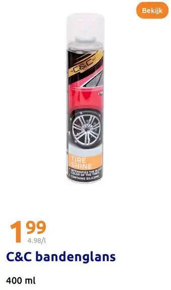 Action C&C bandenglans aanbieding