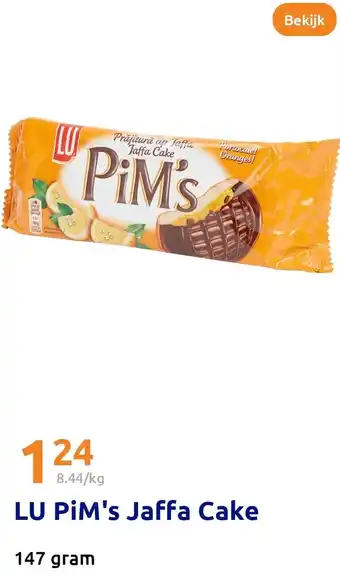 Action LU PIM's Jaffa Cake aanbieding