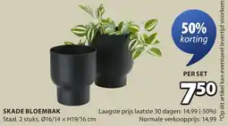 Jysk Skade bloembak aanbieding