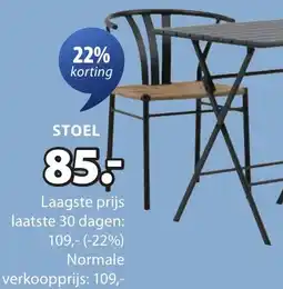 Jysk Tagmark stoelen aanbieding