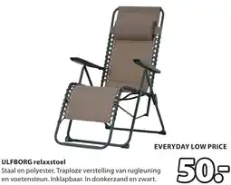 Jysk Ulfborg relaxstoel aanbieding