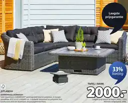 Jysk Jutlandia tambohuse loungeset aanbieding