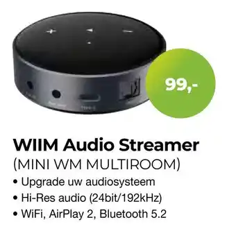 EP Beerepoot WIIM Audio Streamer Mini wm multiroom aanbieding