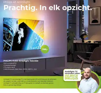 EP Beerepoot Philips Oled Ambilight televisie aanbieding