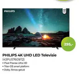 EP Beerepoot Philips 4K UHD Led Televisie aanbieding
