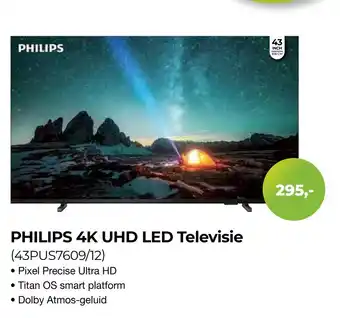 EP Beerepoot Philips 4K UHD Led Televisie aanbieding