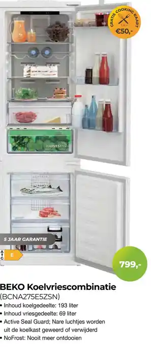 EP Beerepoot Beko koelvriescombinatie aanbieding