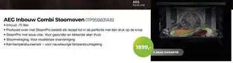 EP Beerepoot AEG Inbouw Combi Stoomoven aanbieding