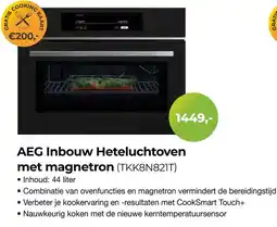 EP Beerepoot AEG Inbouw Heteluchtoven met magnetron aanbieding