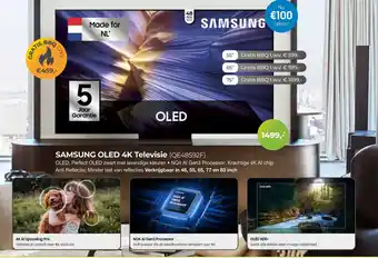 EP Beerepoot Samsung oled 4K Televisie aanbieding