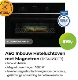 EP Beerepoot AEG Inbouw Heteluchtoven met Magnetron aanbieding