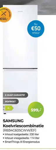 EP Beerepoot Samsung koelvriescombinatie aanbieding