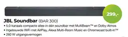 EP Beerepoot JBL soundbar bar 300 aanbieding