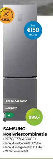 EP Beerepoot Samsung koelvriescombinatie aanbieding