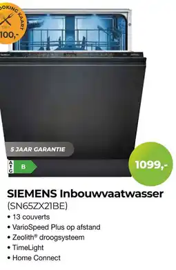 EP Beerepoot Siemens Inbouwvaatwasser aanbieding