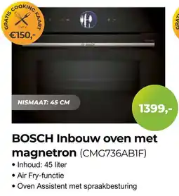EP Beerepoot Bosch Inbouw oven met magnetron aanbieding