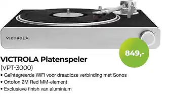 EP Beerepoot Victrola platenspeler VPT3000 aanbieding