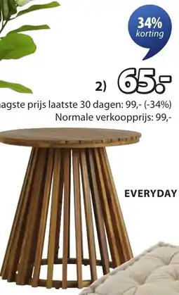 Jysk Kragevig bijzettafel aanbieding
