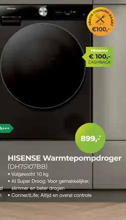 EP Beerepoot Hisense warmtepompdroger aanbieding