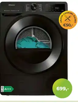 EP Beerepoot Hisense warmtepompdroger aanbieding
