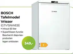 EP Beerepoot Bosch Tafelmodel Vriezer aanbieding