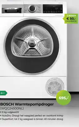 EP Beerepoot Bosch Warmtepompdroger aanbieding