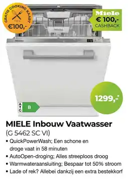 EP Beerepoot Miele Inbouw Vaatwasser aanbieding