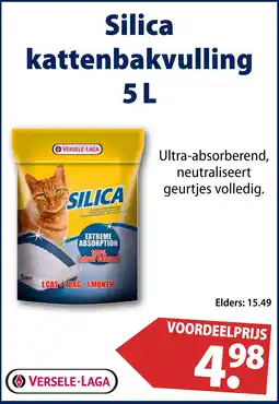 Huisdier Voordeelshop Silica kattenbakvulling 5 L aanbieding