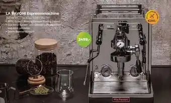EP Beerepoot LA PAVONI Espressomachine aanbieding