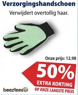 Huisdier Voordeelshop Verzorgingshandschoen aanbieding