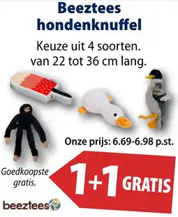 Huisdier Voordeelshop Beeztees hondenknuffel aanbieding