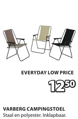 Jysk Varberg campingstoel aanbieding