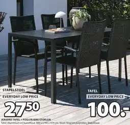 Jysk Jersore tafel aanbieding