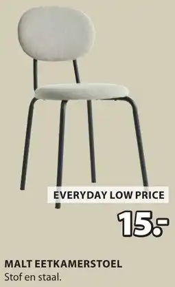 Jysk Malt eetkamerstoel aanbieding