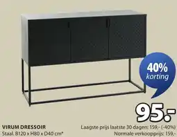 Jysk Virum dressoir aanbieding