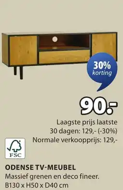Jysk Odense tv-meubel aanbieding