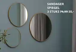 Jysk Sandager spiegel aanbieding