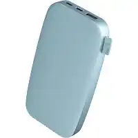 Bol.com Fresh 'n Rebel - Powerbank 18000 mAh USB-C - Ultra Fast Charging & 20W PD - Dusky Blue - Lichtblauw aanbieding
