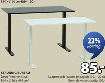 Jysk Stauning bureau aanbieding