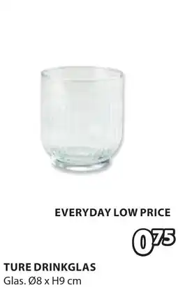 Jysk Ture drinkglas aanbieding