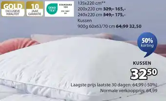 Jysk Kussen aanbieding