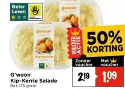 Vomar Voordeelmarkt G'woon Kip-Kerrie Salade aanbieding