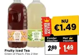 Vomar Voordeelmarkt Fruity Iced Tea aanbieding
