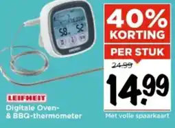 Vomar Voordeelmarkt Digitale Oven & BBQ thermometer aanbieding