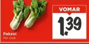 Vomar Voordeelmarkt Paksoi aanbieding