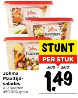 Vomar Voordeelmarkt Johma Maaltijd salades aanbieding