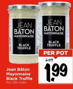 Vomar Voordeelmarkt Jean Bâton Mayonnaise Black Truffle aanbieding