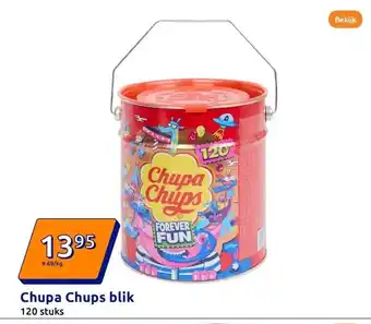 Action Chupa Chups blik aanbieding